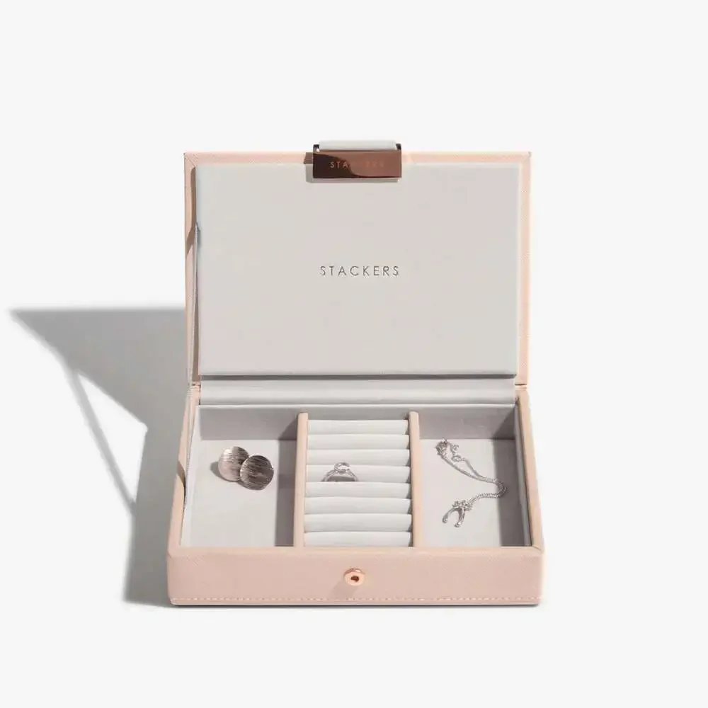 Stackers Blush and Rose Gold Mini Jewelry Box
